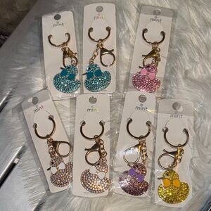 Mint Sparkling Duck Keychains
